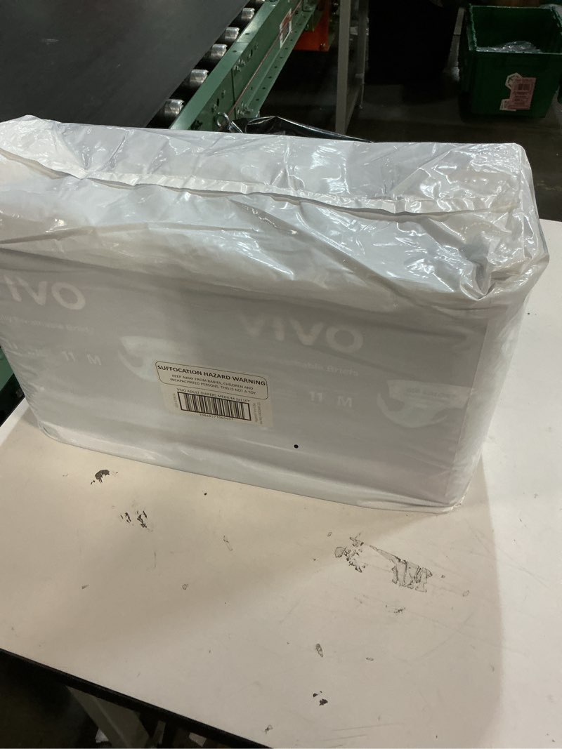 Condition photo showing New/Like New for vivo organic cotton sensitive skin overnight adult incontinence pullup underwear, women & men, medium 22 count medium (22 ct) pullup underwear