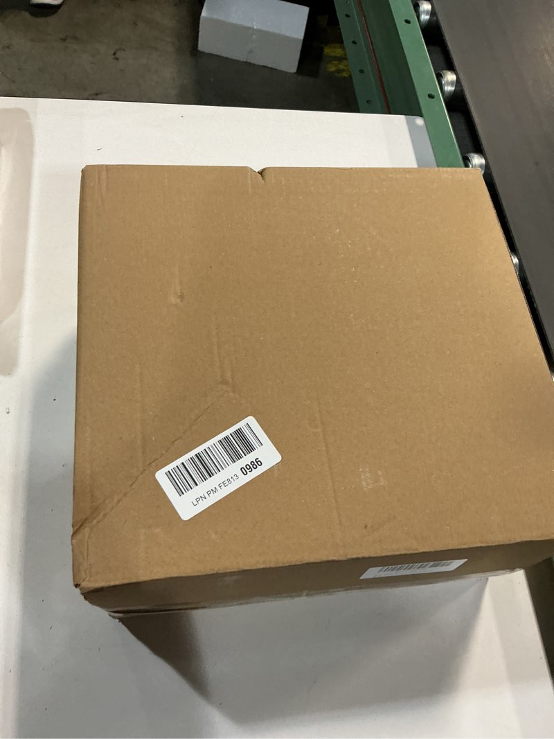 Condition photo showing New/Like New for MOPALL Dog Proof Trash Can with Lid, 3.3 Gallon Slim Bathroom Garbage Bin with Inner Bucket, Fits Standard 4 Gallon Bags, Odor Sealing Diaper Pail for Nursery, Modern White Waste Basket, 6.9" Wide