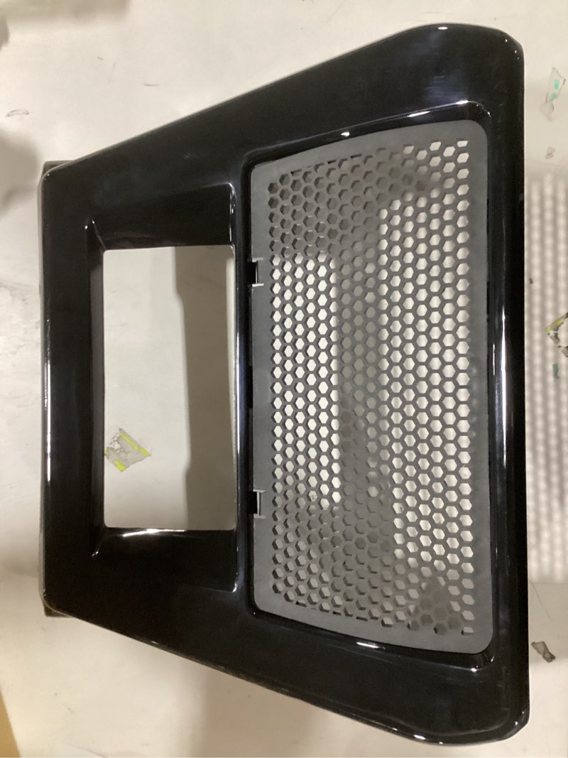 Condition photo showing New/Like New for Black Front Chin Spoiler Radiator Cover for Harley CVO Road Street Glide 2023-2026 FLHX FLTRX FLTRXSTSE 2024-2026 FLHXSTSE 2026-later Accessories, Replace# 57200457