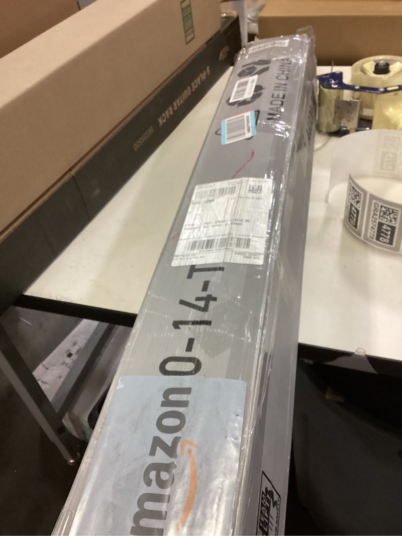 Condition photo showing New/Like New for Metal Bed Frame,Twin Size Bed Frame with Storage Space,Heavy Duty Sturdy Mattress Foundation,Easy Assembly,No Box Spring Needed, Black,14 Inch,Twin