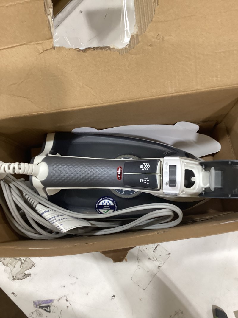 Condition photo showing Good Condition for rowenta iron steamer for clothes, focus stainless steel soleplate, 400 microsteam holes, powerful steam iron, lightweight, leakproof, 1725 watts powerful steam boost standard