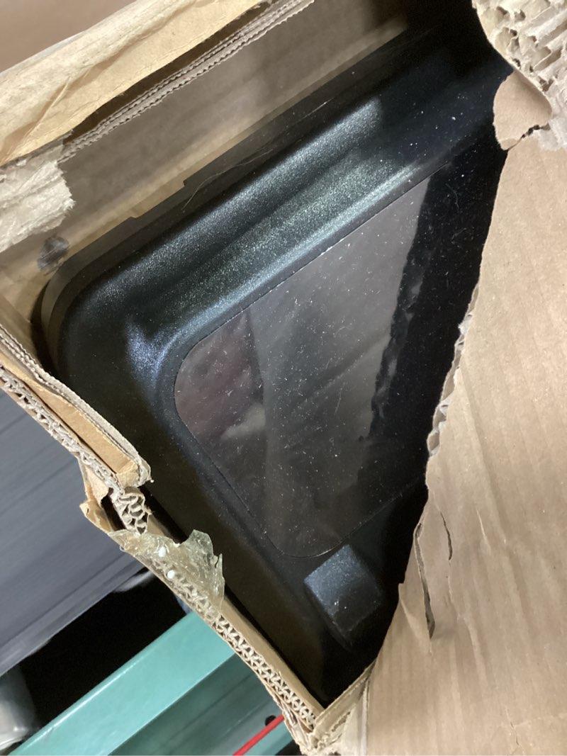 Condition photo showing As Is for Smug Compact Armless Treadmill, Space Saving Design for Home & Office, Quiet Under Desk Walking Pad, 200 Lbs Capacity 3 in 1 Portable Walking Treadmill Bright Black no handle