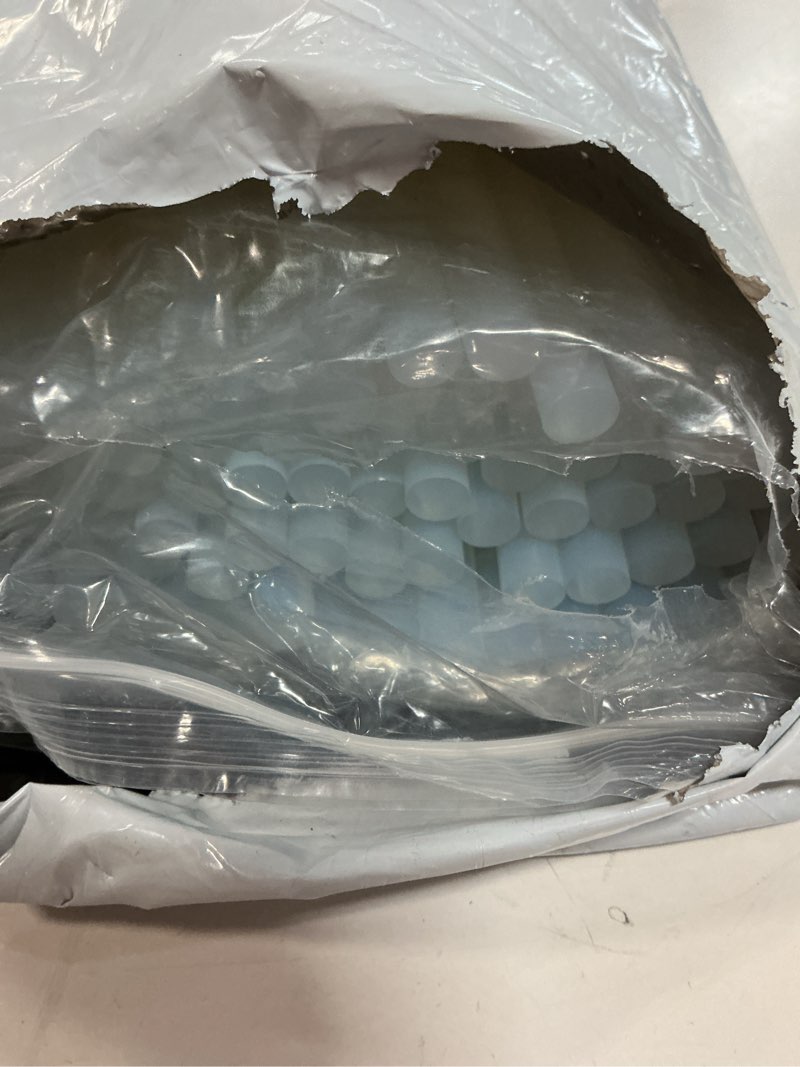 Condition photo showing Good Condition for 100 pack hot glue sticks, full size 10" long x 0.43" diameter glue sticks for glue gun, widely used in wood, metal, glass, plastic, floral, fabric, leather, foam, and more, clear