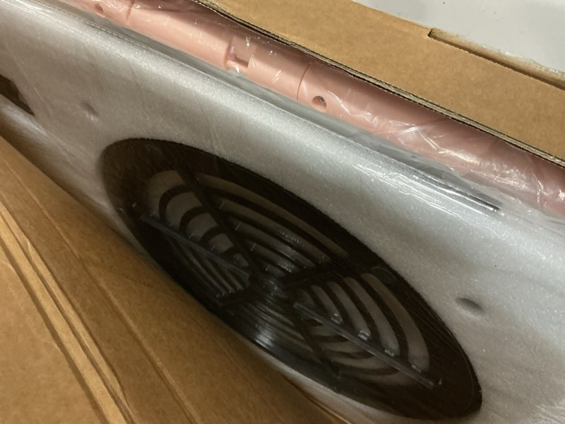 Condition photo showing New/Like New for mobipuzz 1000 pieces puzzle board 3-in-1 double-sided & rotating & tilting, plastic puzzle table with sorting boxes and pvc cover, portable lazy susan jigsaw puzzle board for adults, blue pink blue pink small-1000pcs