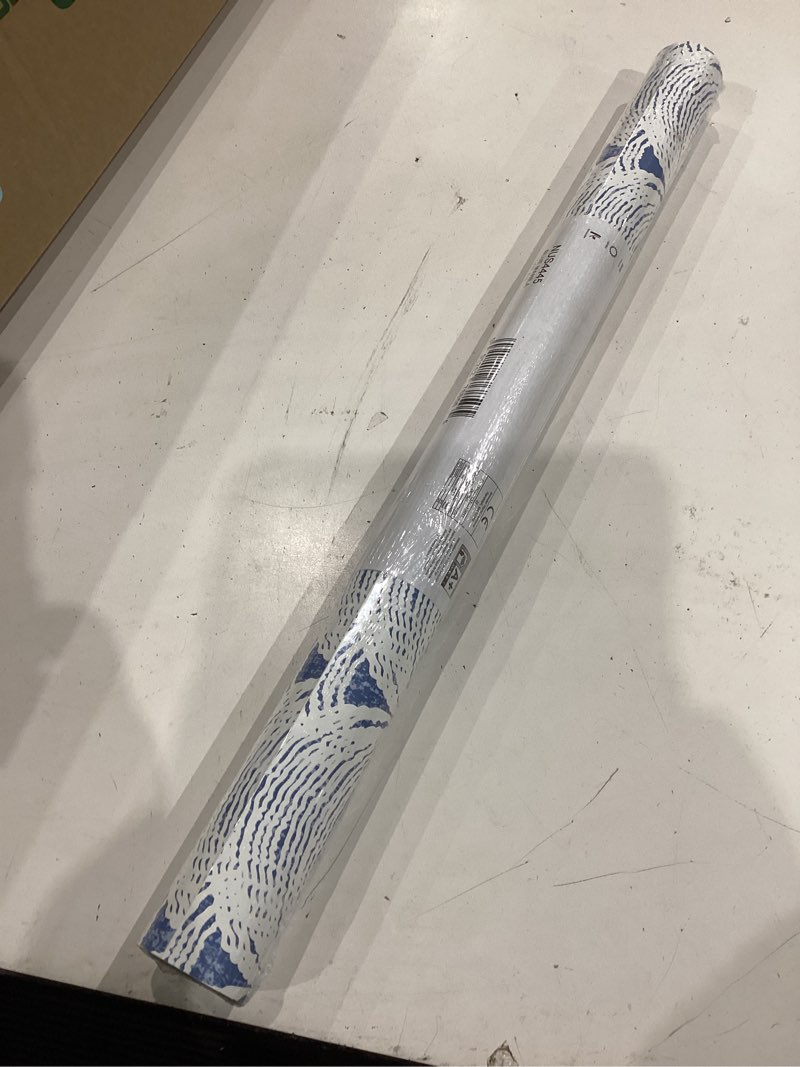 Condition photo showing Good Condition for nuwallpaper blue manila peel & stick wallpaper