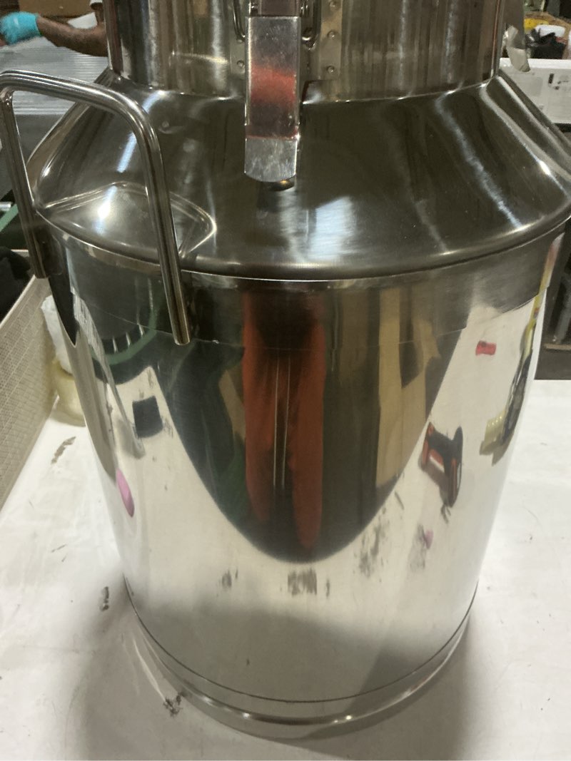 Condition photo showing Good Condition for 60l/15.85gal milk cans-stainless steel milk transport barrels pail milk bucket jug oil barrel wine barrel canister silicone seal barrels