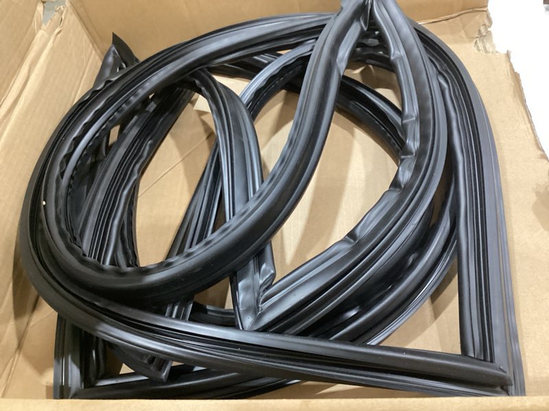 Condition photo showing As Is for lxun upgrade 39.7x16.9 in w10830162 refrigerator door gasket seal compatible with kenmore refrigerators door seal for kitchenaid whirlpool refrigerator parts 12723206ap w10179332 w10199876-2 pack
