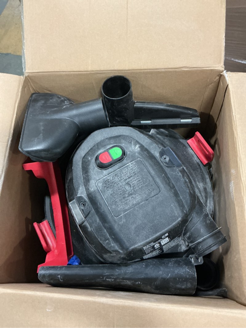 Condition photo showing As Is for Shop-Vac 16-Gallon 6.5 HP Corded Wet/Dry Shop Vacuum with Accessories Included