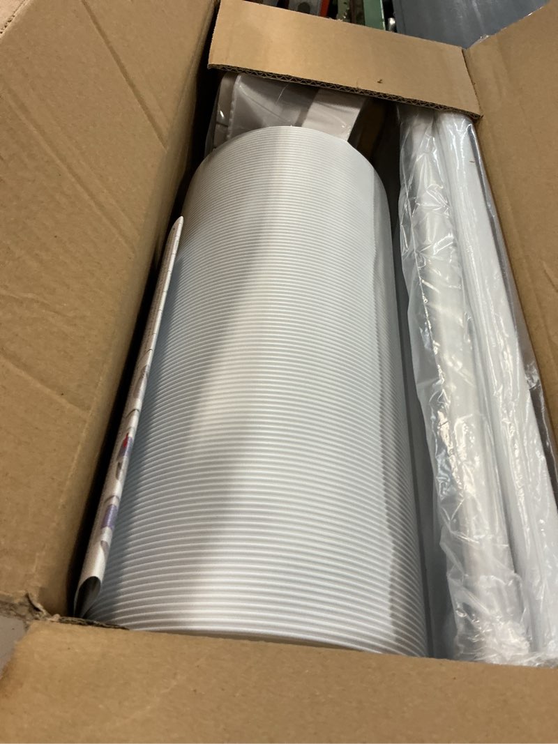 Condition photo showing Good Condition for 95" sliding door ac vent kit with ? 5.9"ac hose filter screen & weather stripping universal 5.0/5.9 inch coupler for window/sliding glass door portable ac energy saving airtight seal pancel max height 95" with ? 5.9"hose+universal coupler
