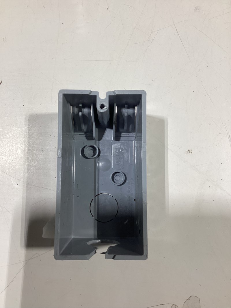 Condition photo showing Good Condition for CANTEX 1 -Gang Plastic New work Switch/Outlet Electrical Box