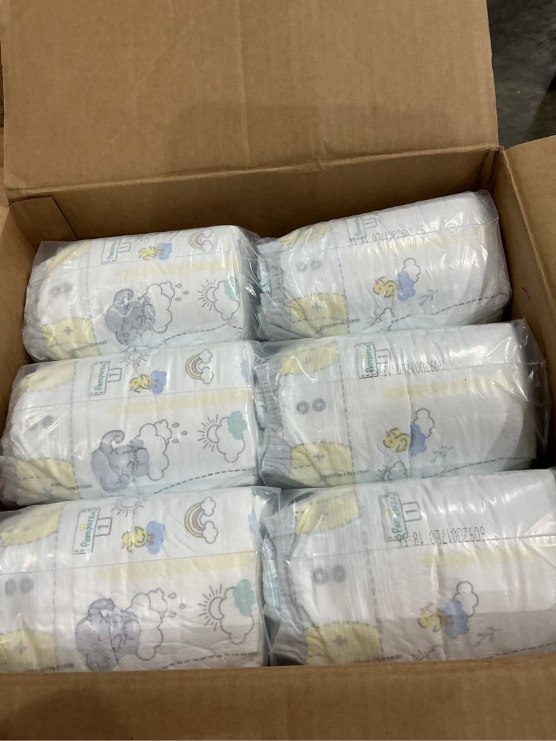 Condition photo showing New/Like New for pampers swaddlers diapers size 1  198 count (select for more options)
