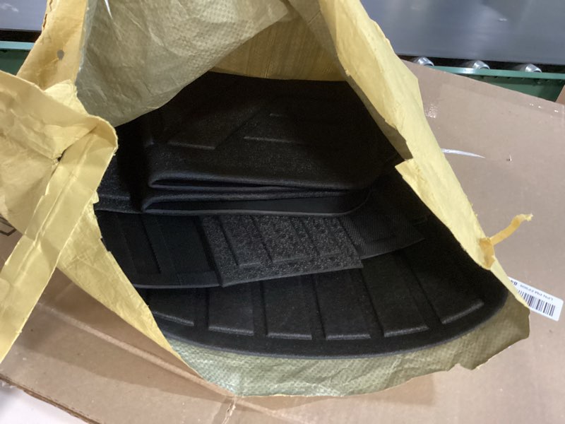 Condition photo showing As Is for Cargo Mat with Backrest mat for 2015-2017 2018 2019 Ford Explorer, TPE All Weather Car Trunk Mat with Backrest Set & 2nd Backrest Mats for Ford Explorer Accessories