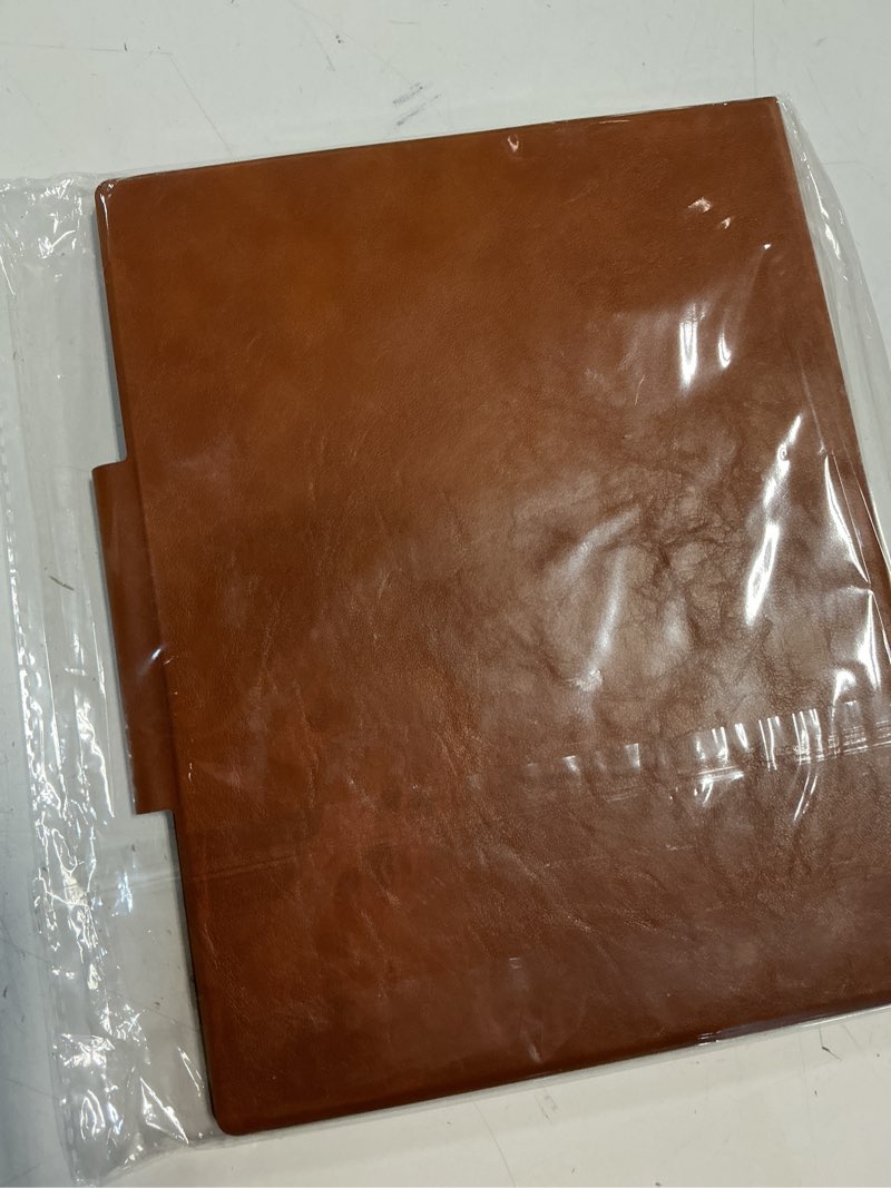 Condition photo showing New/Like New for Magnetic Case for Onyx Boox Go 10.3 ePaper 2024 Released Ultra-Thin Lightweight Leather Cover with Magnetic Pen Buckle, Auto Sleep/Wake & Magnetic Closure (Brown)