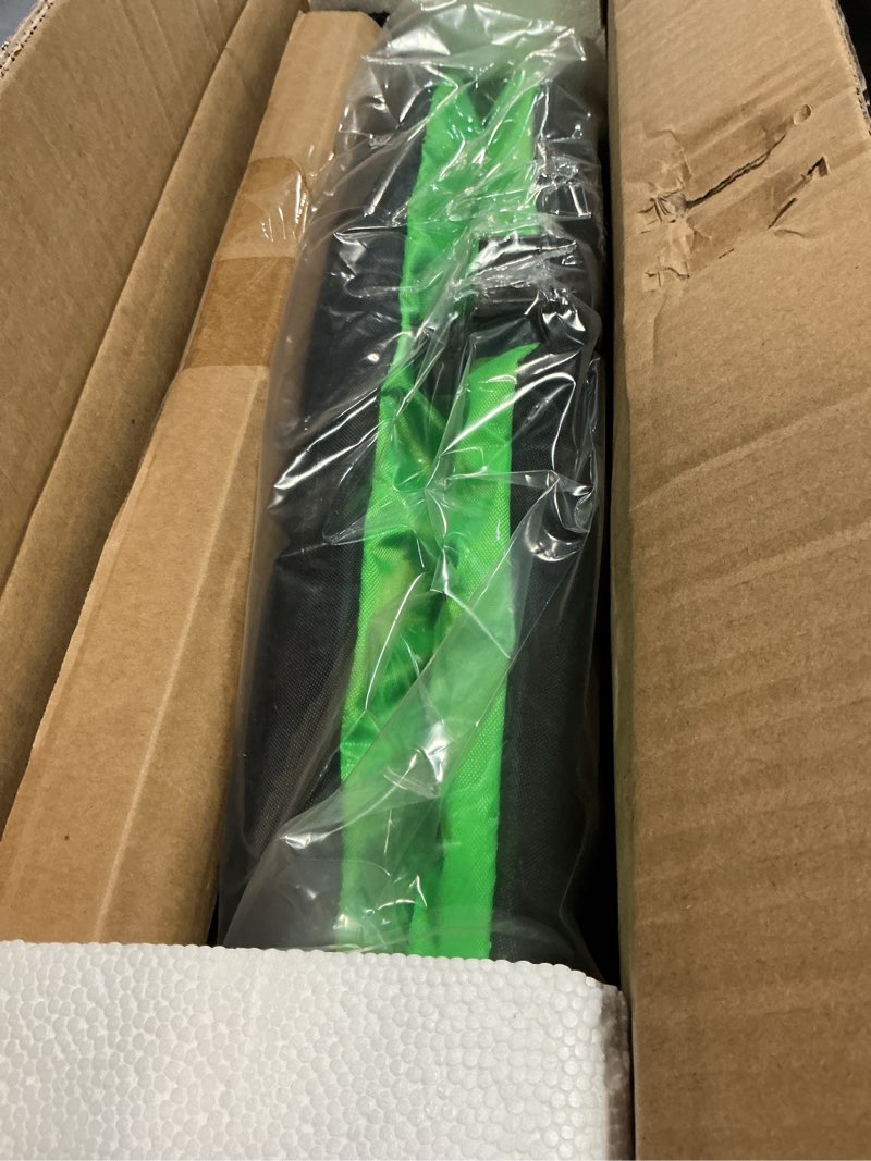 Condition photo showing Good Condition for BCAN 40"/48" Foldable Mini Trampoline, Rebounder Trampoline for Adults, U/T Adjustable Foam Handle, Exercise Rebounder for Adults Indoor/Garden Workout, Max Load 330lbs/440lbs 40-inch 40IN-U-Handle-Green