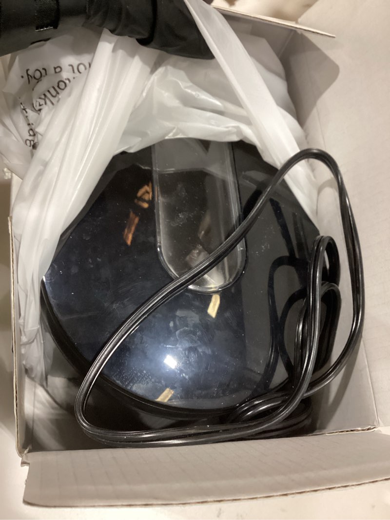 Condition photo showing As Is for Ultrasonic Jewelry Cleaner, 48KHz Ultrasonic Cleaner Machine with 20oz 304 Stainless Steel Tank, Dual Modes & LED Display - for Jewelry, Eyeglasses, Watches, Dentures, Retainers & More-Black