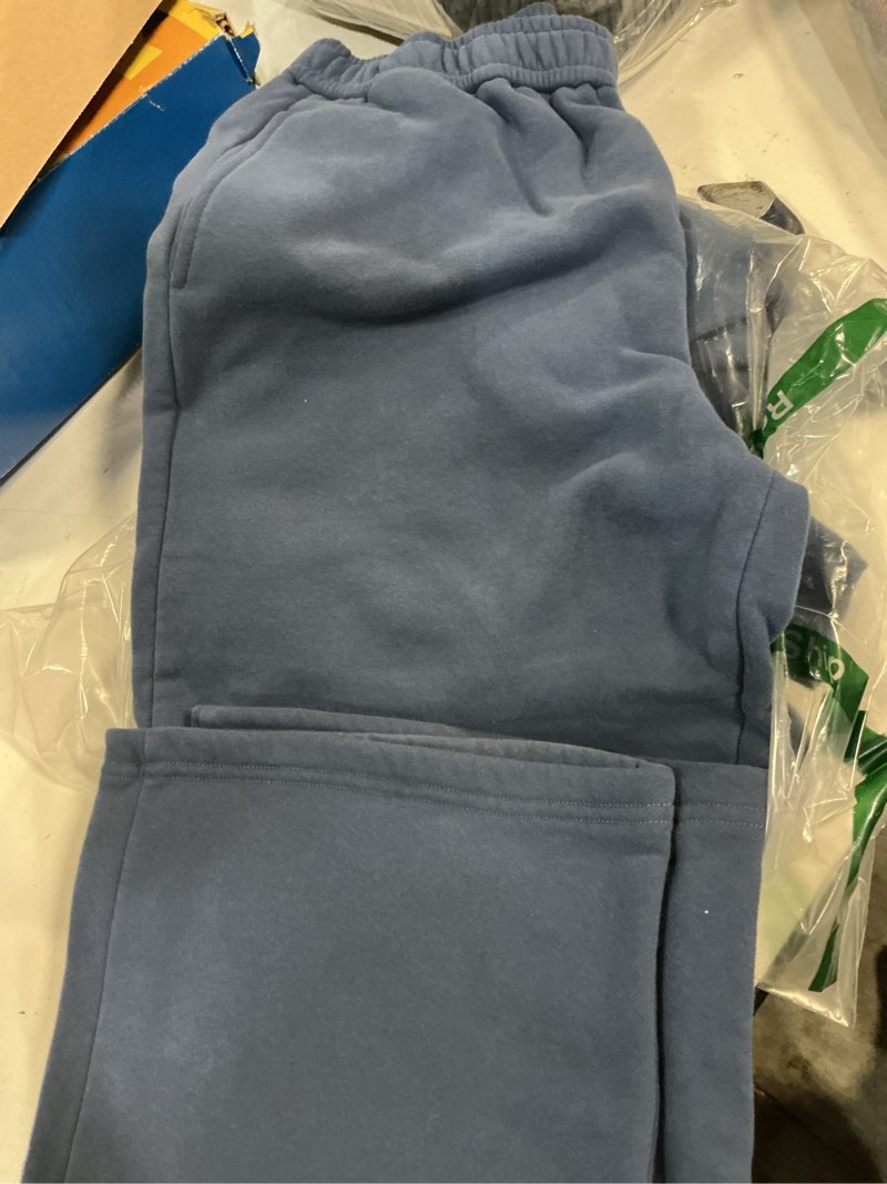 Condition photo showing Good Condition for prettygarden womens sweatsuits 2 piece set 2026 casual winter long sleeve hoodie loose wide leg sweatpants fall tracksuit grey blue small