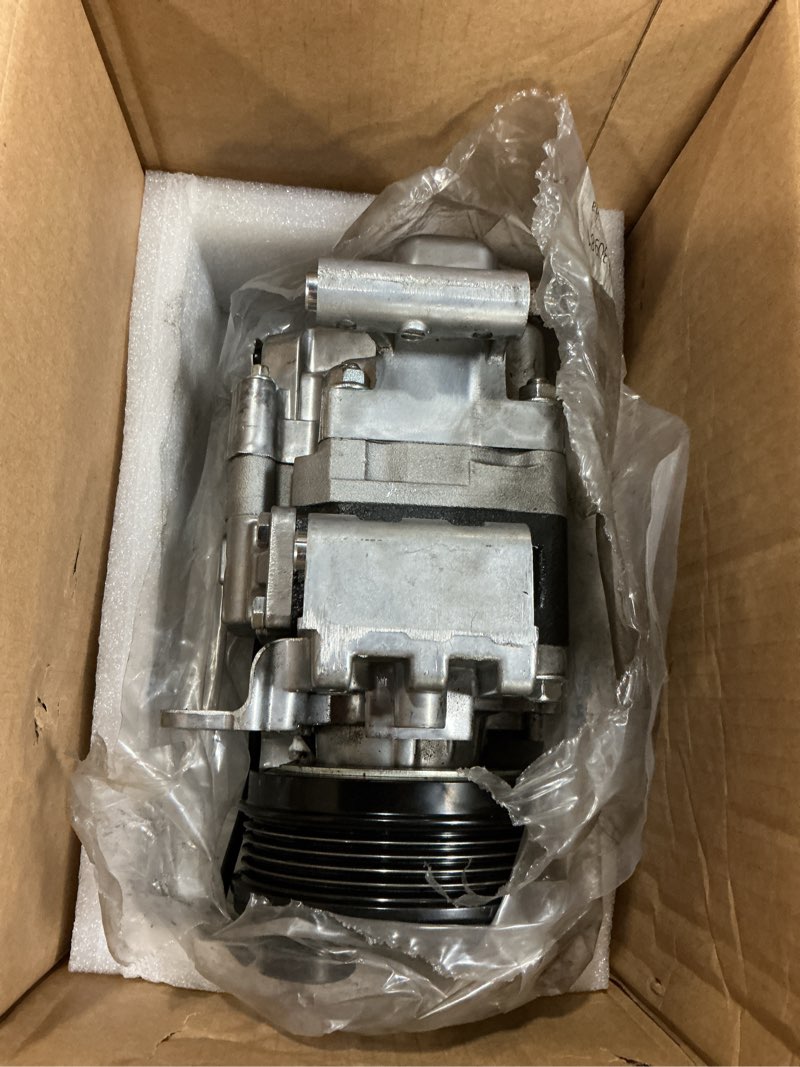 Condition photo showing As Is for eccpp ac compressor 2004-2009 fit for mazda 3 2.0l 2006-2010 for mazda 5 2.3l fast cooling a/c compressor with clutch 57463