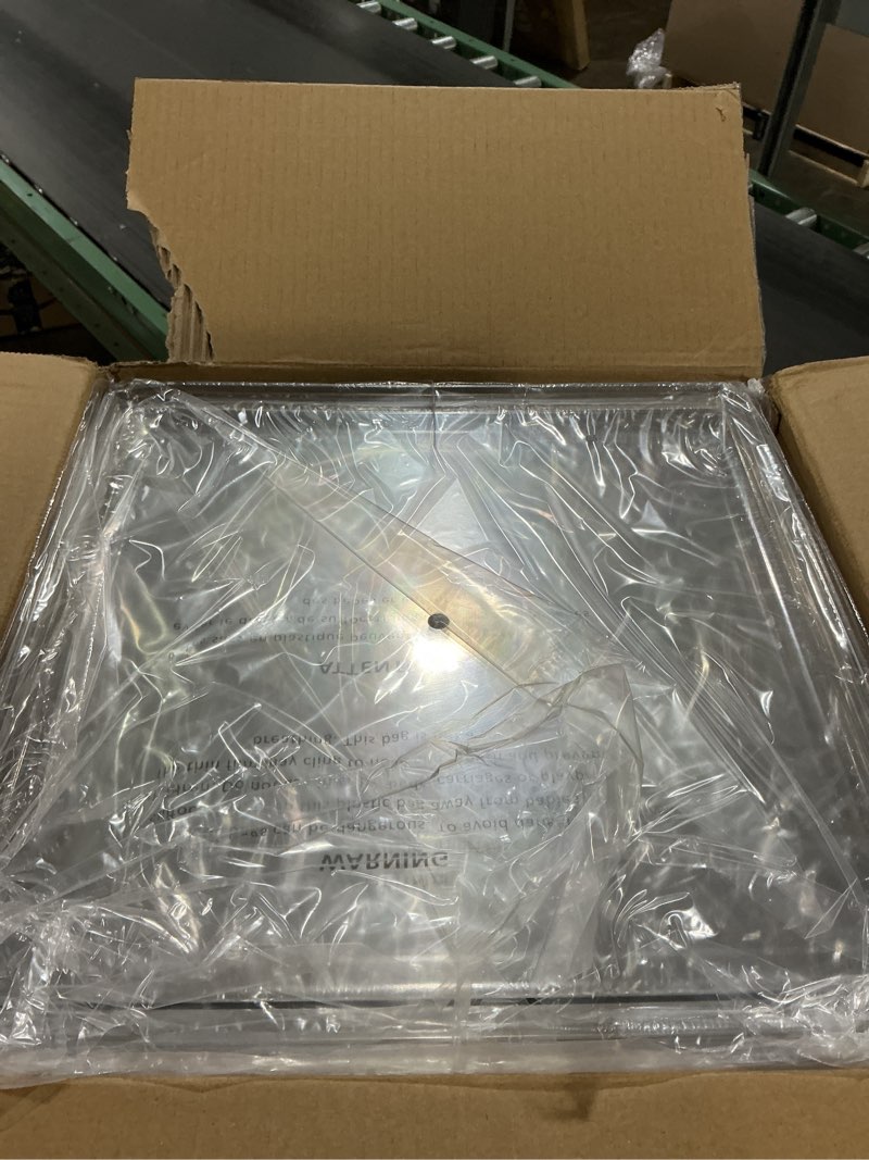 Condition photo showing As Is for CLEARSPACE Plastic Storage Bins with Lids XL – Perfect Kitchen Organization or Pantry Storage – Fridge Organizer, Pantry Organization and Storage Bins, Cabinet Organizers 8 Pack XL