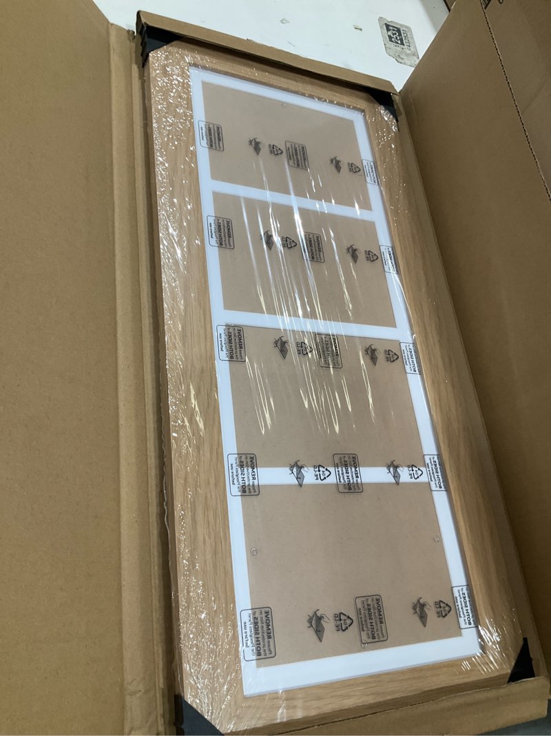 Condition photo showing Good Condition for 8x21 picture frame display 4 opening 5x7 collage picture frame,multi photo frame with mat,plexiglass,horizontal and vertical formats for wall decor,natural wood grain natural 8x21 - (4 open5x7?