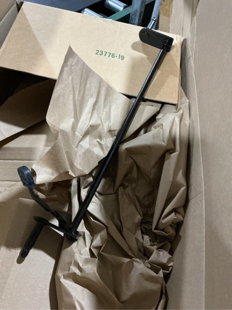 Condition photo showing As Is for 611-04143b mower front axle assembly compatible with mtd mowers replaces part 611-04143, 611-04143a, 911-04143, 911-04143a, 911-04143b