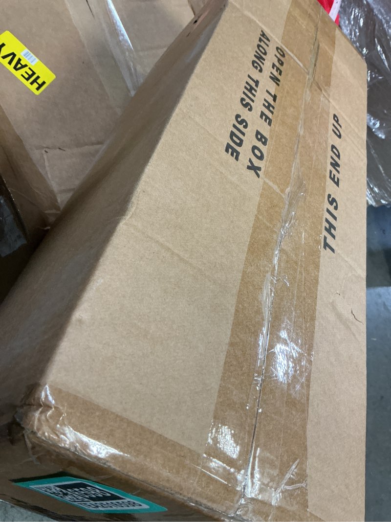 Condition photo showing New/Like New for Doraimy Lighting 2 Pack 4 Light Square 20.75" Alabaster Marble Bathroom Wall Sconce Modern Concise S