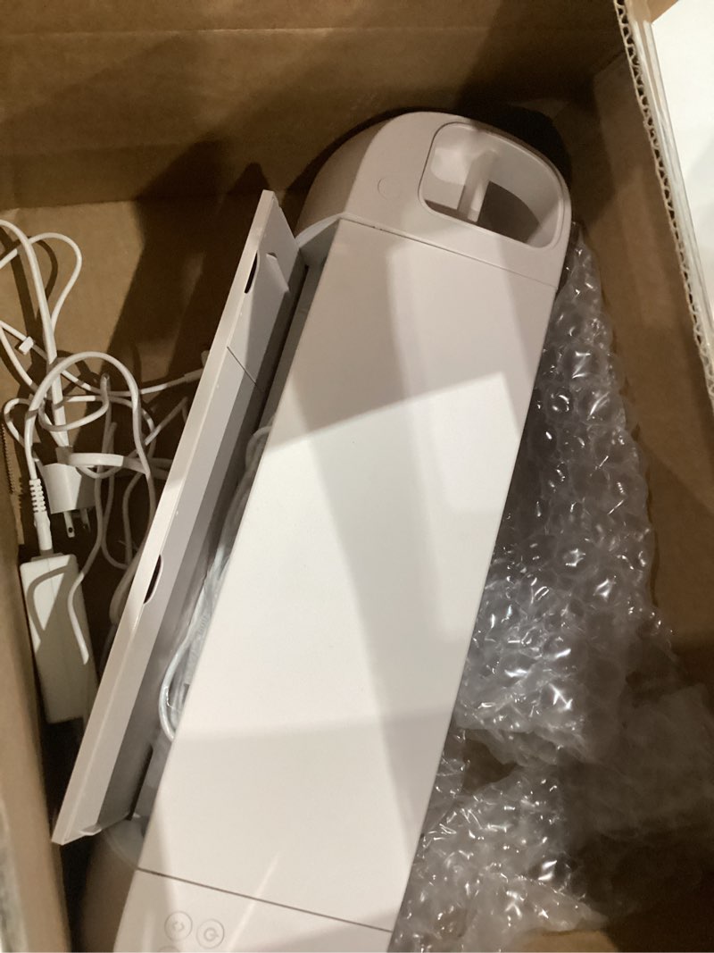 Condition photo showing As Is for Cricut Explore 4 - Smart Cutting Machine (Seashell) | Digital Content Bundle - Includes 30 Images in Design Space App