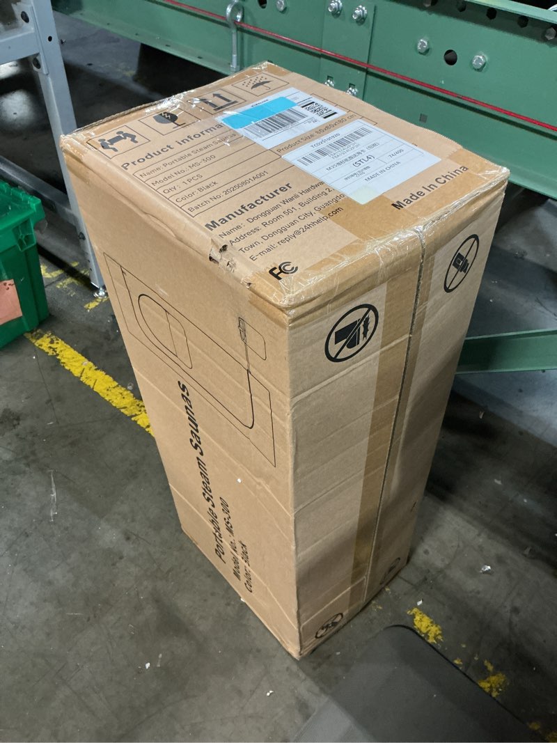 Condition photo showing New/Like New for Portable Sauna for Home, Personal SPA Steam Sauna with 10 Min Fast Heating & 9 Levels Heat, Warm Sauna Tent with 3L/1200W Steamer, Folding Chair, Remote Control for Body Relaxation,32" x 32" x 71"