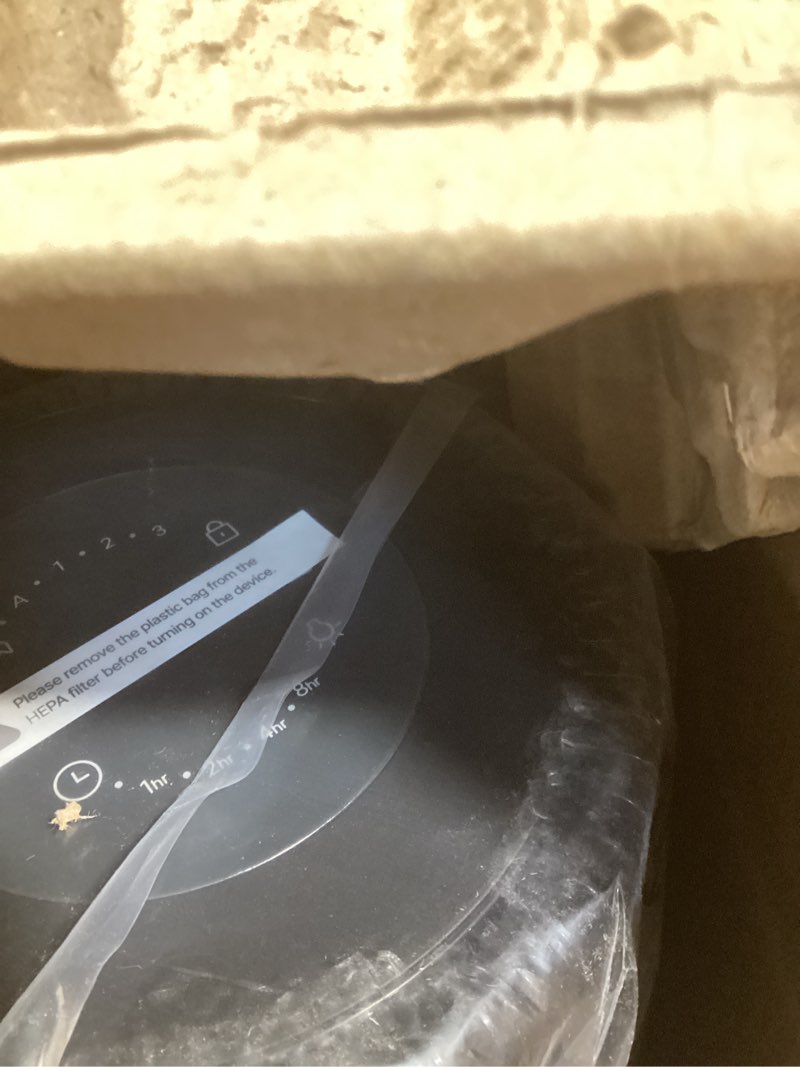 Condition photo showing New/Like New for coway air purifiers for bedroom home up to 810 ft², hepa filter for smoke, allergies, pet dander, odor, aqi monitor, auto&sleep mode, timer, filter indicator, night light, 3yr warranty, 100 black airmega 100(b)