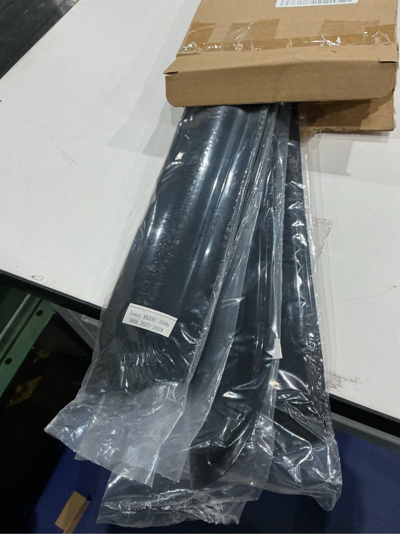 Condition photo showing Good Condition for tape on window visors compatible with lexus rx350 rx350h rx500h 2023 2024, side vent window deflector rain guard shade, truck accessories-4pcs