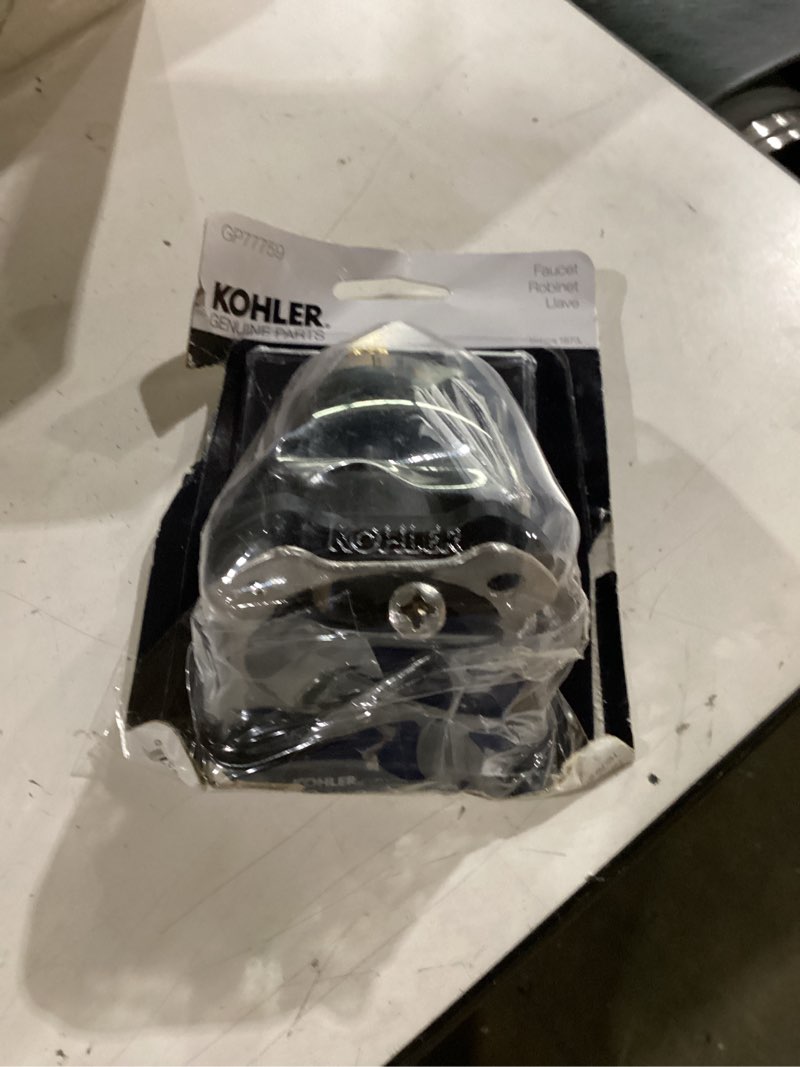 Condition photo showing Good Condition for kohler genuine part gp77759 mixer cap for pressure balance 1/2" shower valve black