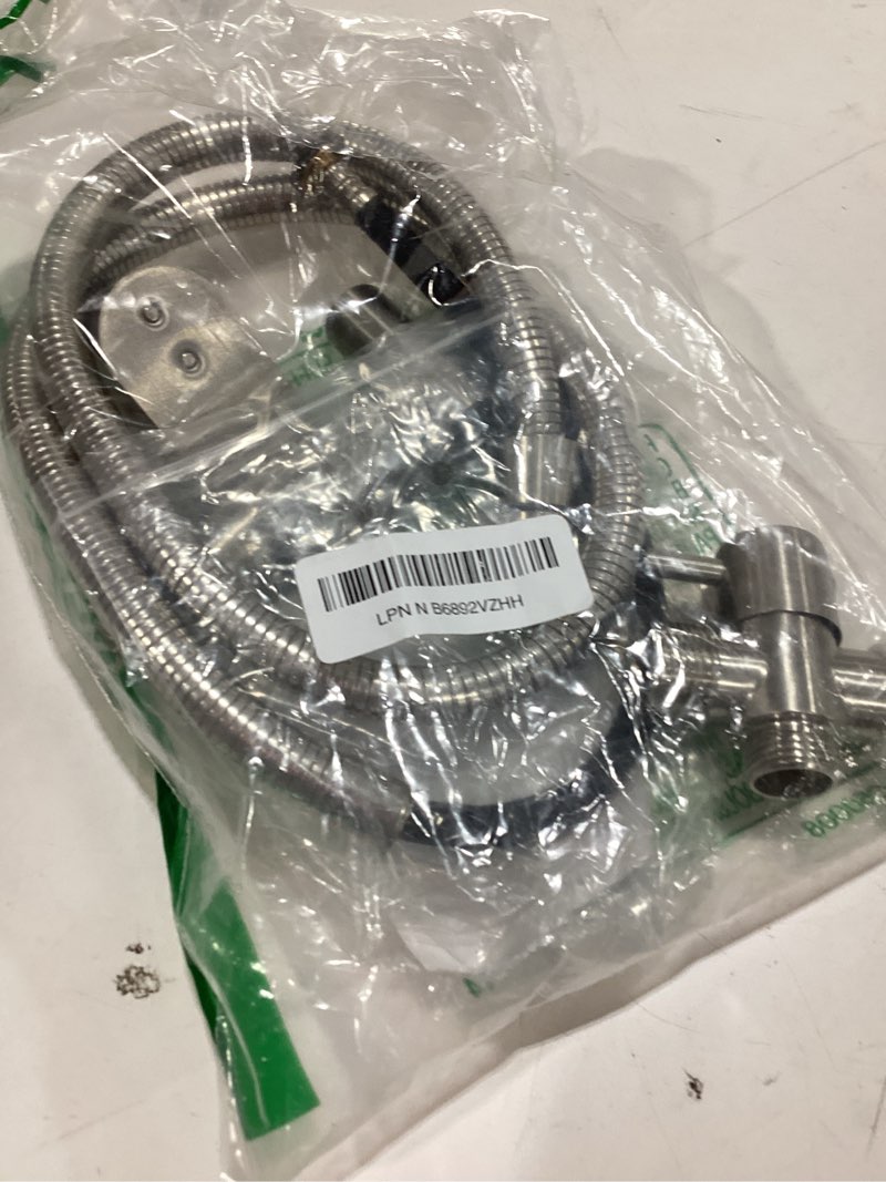 Condition photo showing Good Condition for britulif handheld bidet sprayer for toilet, jet sprayer for toilet muslim shower, adjustable cloth diaper sprayer bidets attachment for toilet, toilet bidet sprayer with bidet hose for feminine wash 1 set brushed nickel