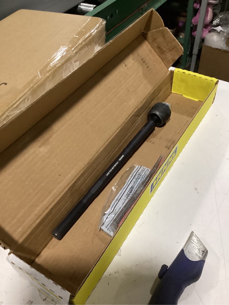 Condition photo showing As Is for moog ev800216 steering tie rod end for nissan titan