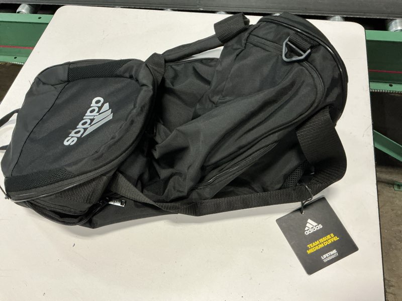 Condition photo showing Good Condition for adidas men's team issue ii medium duffel bag