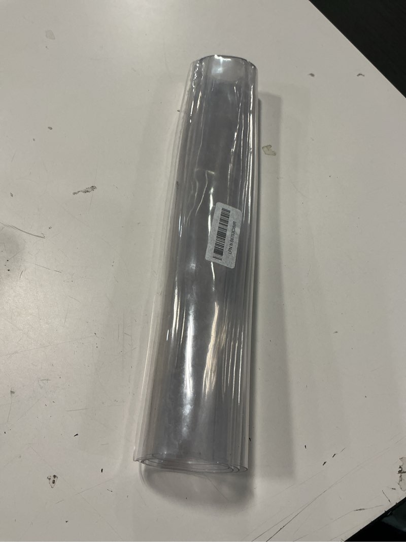 Condition photo showing Good Condition for Clear Makeup Mat for Vanity to Protect Vanity Desk Top, PVC Vanity Mat, Easy to Clean Vanity Desk Mat Clear Desk Pad - Vanity Makeup Pads Waterproof and Oilproof, 35.4x15.7in - Transparent 35.4" x 15.7"