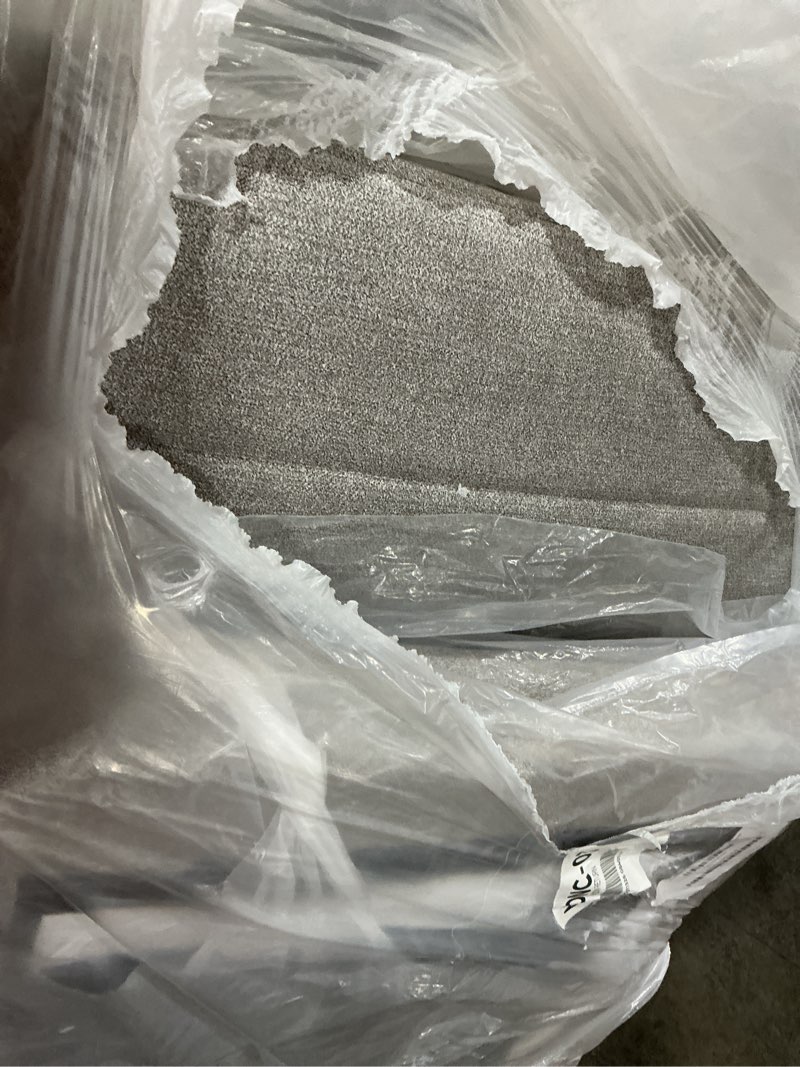 Condition photo showing Good Condition for Nestl Upholstered King Headboard - Easy Assemble Channel Stitched Headboard King Size Bed - Wall Mounted Headboards with 3D Soundproof Wall Panels Peel & Stick Floating Headboards, Beige Beige King