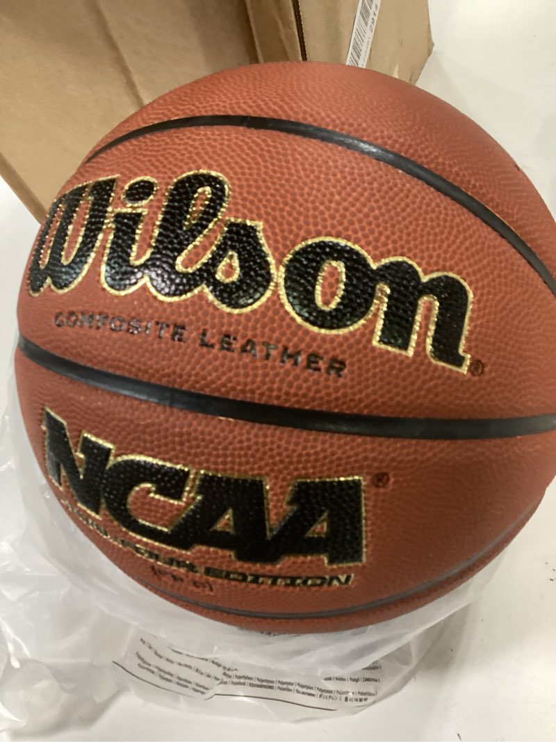 Condition photo showing New/Like New for Wilson NCAA Final Four Basketball - 29.5" and 28.5" Size 6 - 28.5"