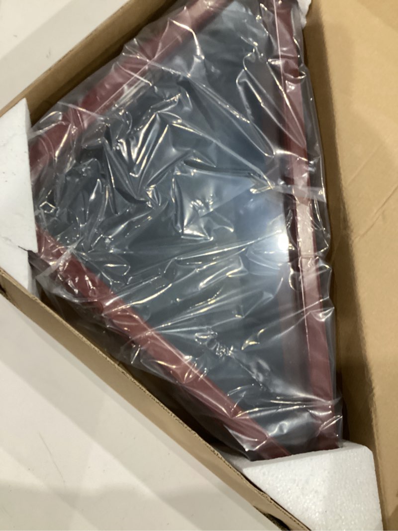 Condition photo showing Good Condition for glass front flag display case for burial flag - wall mounted 9.5 x 5 feet flag box for american veteran flag and folded flag display - ideal for honoring military service (mahogany)