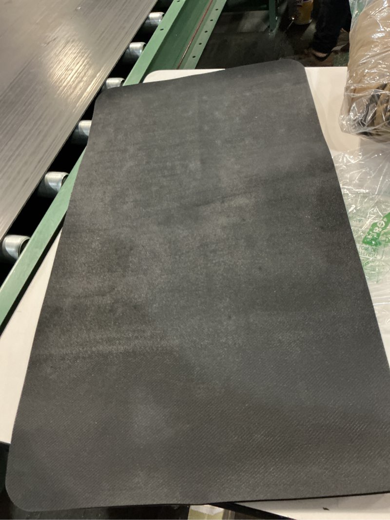 Condition photo showing Good Condition for LYGLIGH Ultra Thin Door Mat Indoor Entrance, 1/10 in Thin Door Mats for Inside Entry, Non-Slip Rubber Backing Washable Doormat, Fade Resistant, Absorbent, Low Profile Dirt Trapper, 30"X17",Grey Dark Grey 1'5" x 2'6" (Rectangular)