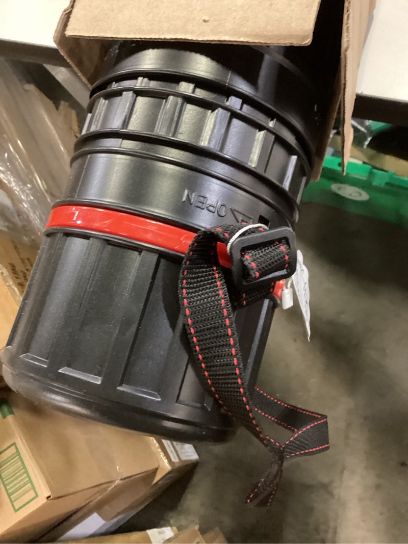 Condition photo showing item condition for DEWEL Drawing Tube Blueprint Case Telescoping Art Tube Expands from 30”to 52”, Large Plastic Black Fishing Rods Storage Tube Waterproof and Light Resistant Poster Tube with Strap (XL Size) Black X-Large