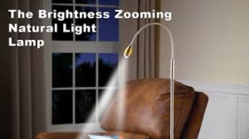 the brightness zooming natural light lamp