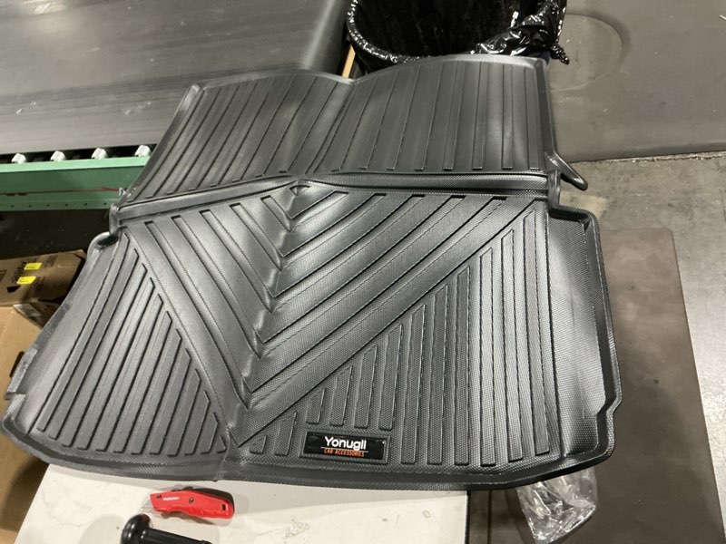 Condition photo showing Good Condition for similar to custom for 2004-2009 lexus rx 330 350 cargo mats trunk liner all weather tpe protection mat accessories (for 2004-2009 lexus rx)