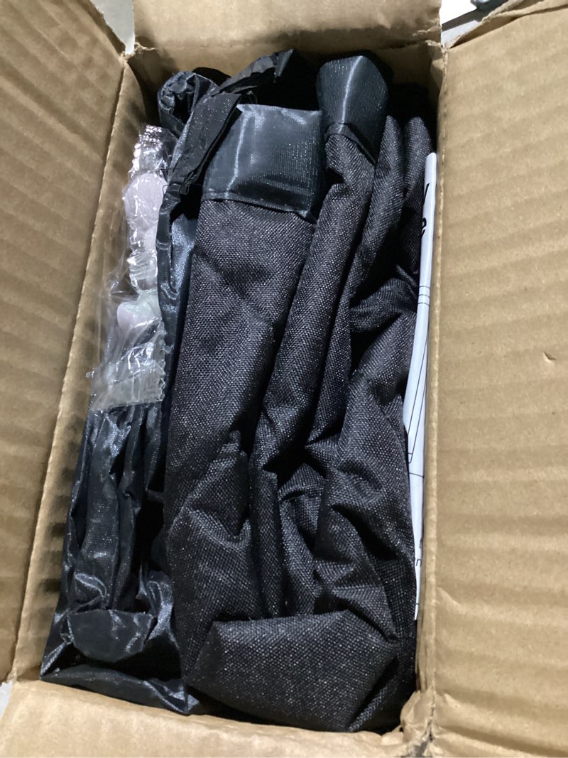 Condition photo showing Good Condition for Magnetic Fireplace Draft Cover, Fireplace Blocker Blanket for Heat Loss, Indoor Fire Place Draft Stopper with 12 Magnets for Iron Frame Black 36" W x 26" H 36"x26" Black