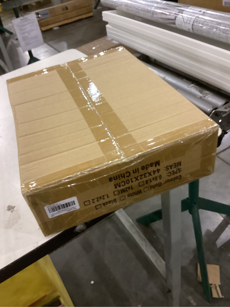 Condition photo showing New/Like New for 2 Pieces Gold Metal Wedding Arch Backdrop Stand(7.2FT 6FT) Balloon Arch Stand for for Party Wedding Baby Shower Graduations Holiday Ceremony-Ideal for Balloons Flowers Garden Decor