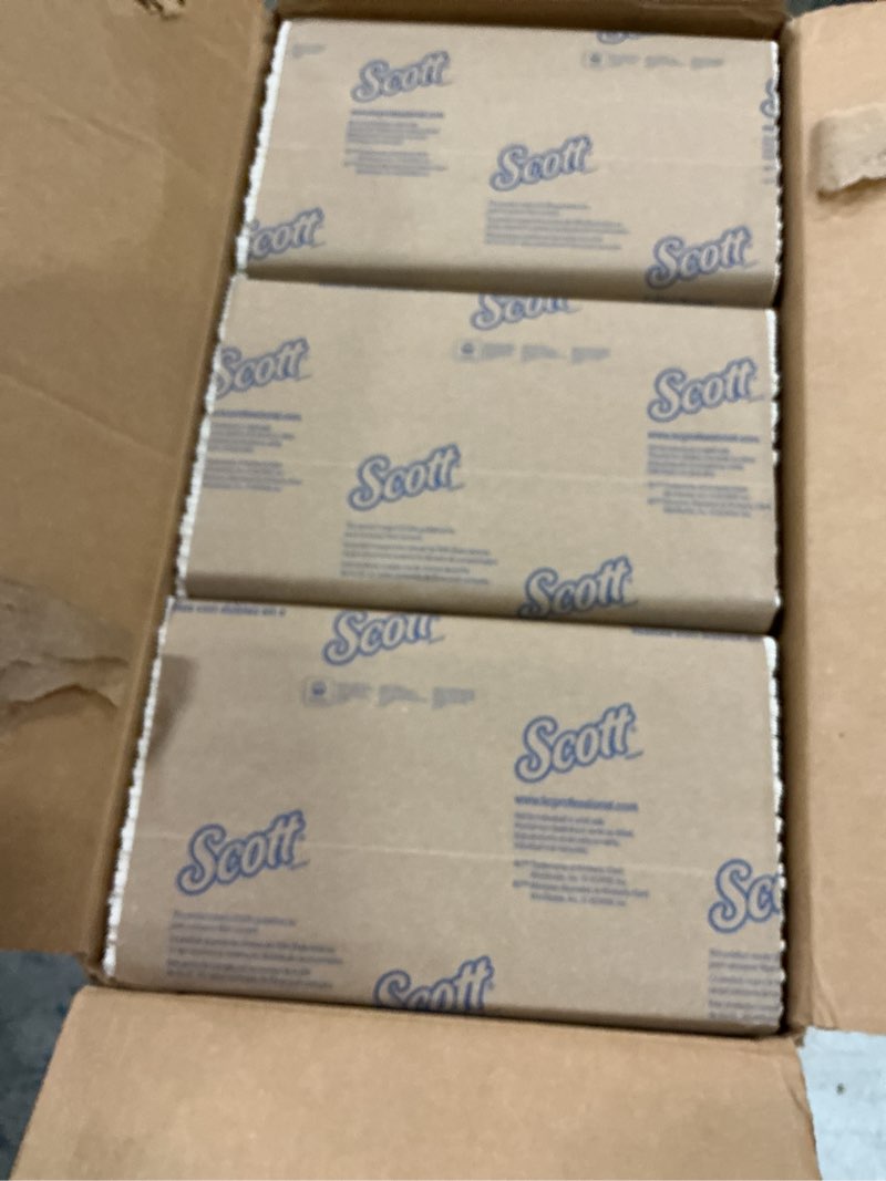 Condition photo showing New/Like New for scott professional universal multifold paper towels bulk (01840) absorbency pockets white 9.2x9.4" towel compressed compact (250 sheets/pack 16 packs/case 4000 sheet total) 250 count (pack of 16)"