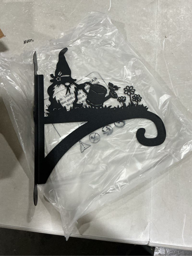 Condition photo showing New/Like New for Heavy Bracket for Chimes,Not Easy to Break, Can be Used for Metal Hummingbird Feeder Stand, Wind Chime Hanger. Plant Hanger Indoor are More Lovely ?Midget Chasing Butterfly? to Decorate Your Home