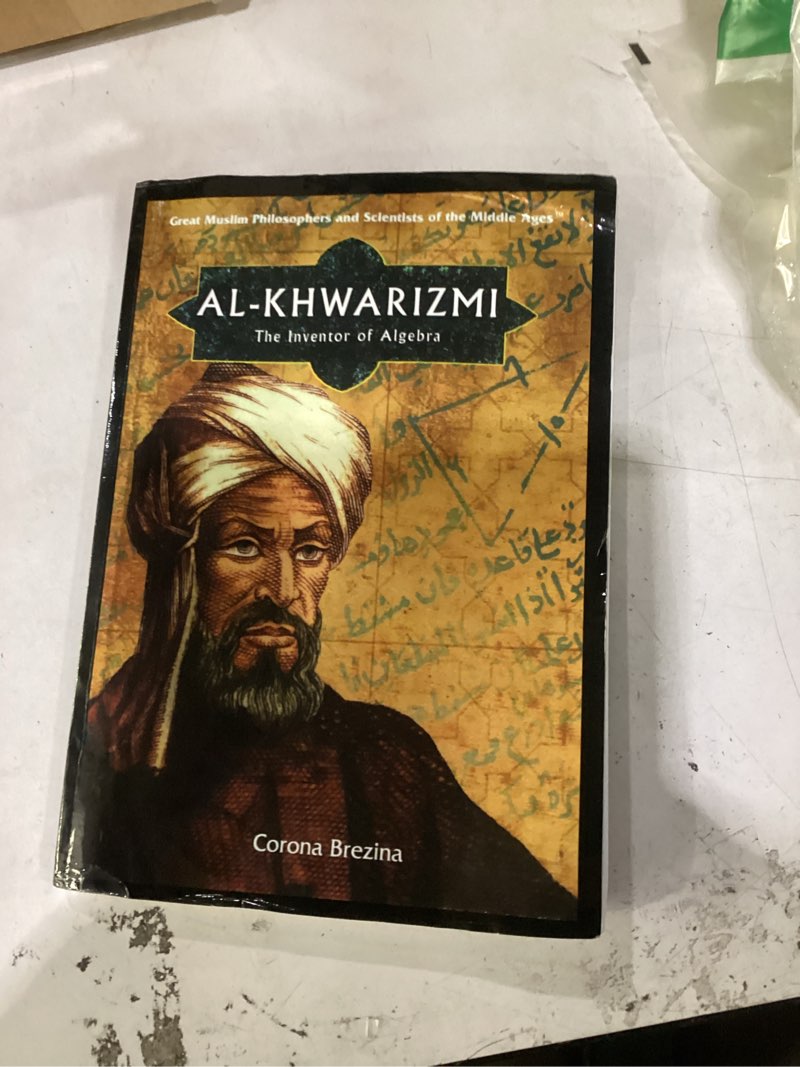 Condition photo showing As Is for al-khwarizmi: the inventor of algebra (great muslim philosophers and scientists of the middle ages)