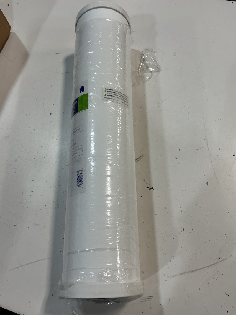 Condition photo showing Good Condition for pentair pentek rfc-20bb big blue carbon water filter, 20-inch, whole house heavy duty radial flow carbon replacement cartridge with granular activated carbon (gac) filter, 20" x 4.5", 25 micron pack of 1 20" x 4.5"