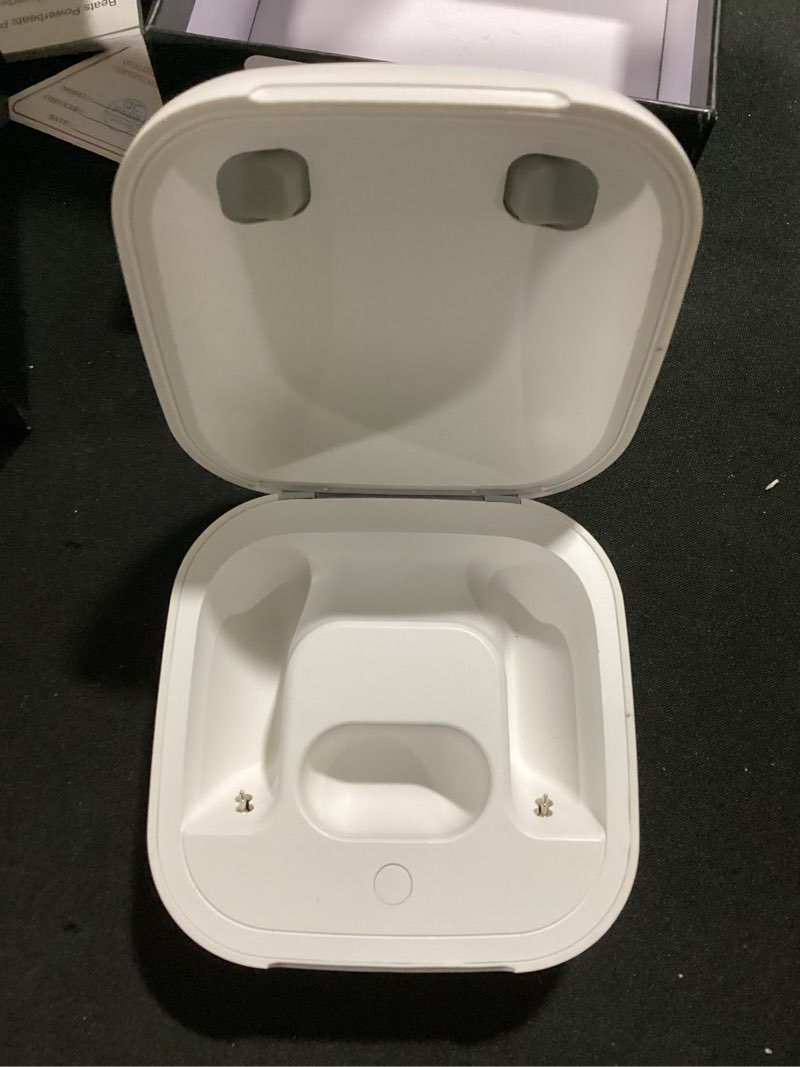 Condition photo showing Good Condition for charging case replacement compatible with powerbeats pro - 700mah battery portable earbuds charger case with bluetooth pairing (white) powerbeats pro 1 white