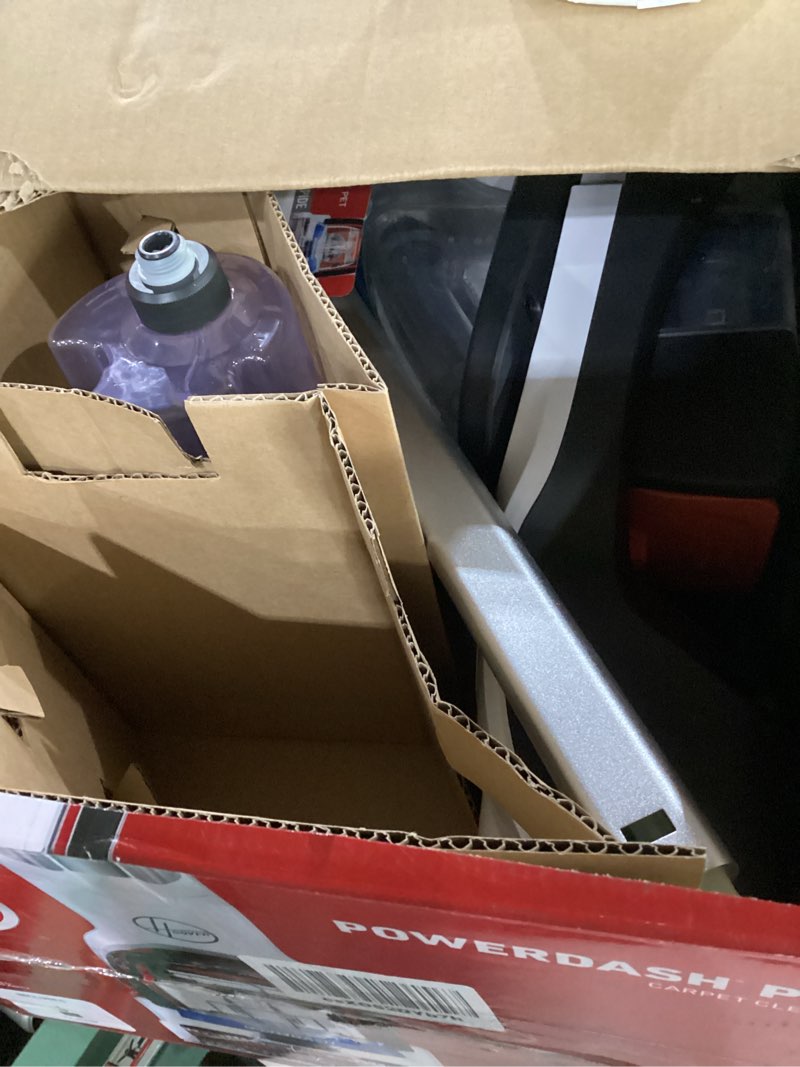 Condition photo showing Good Condition for hoover powerdash pet compact carpet cleaner machine, lightweight design, heatforce fast drying, antimicrobial brush roll, pair with a hoover carpet cleaner solution