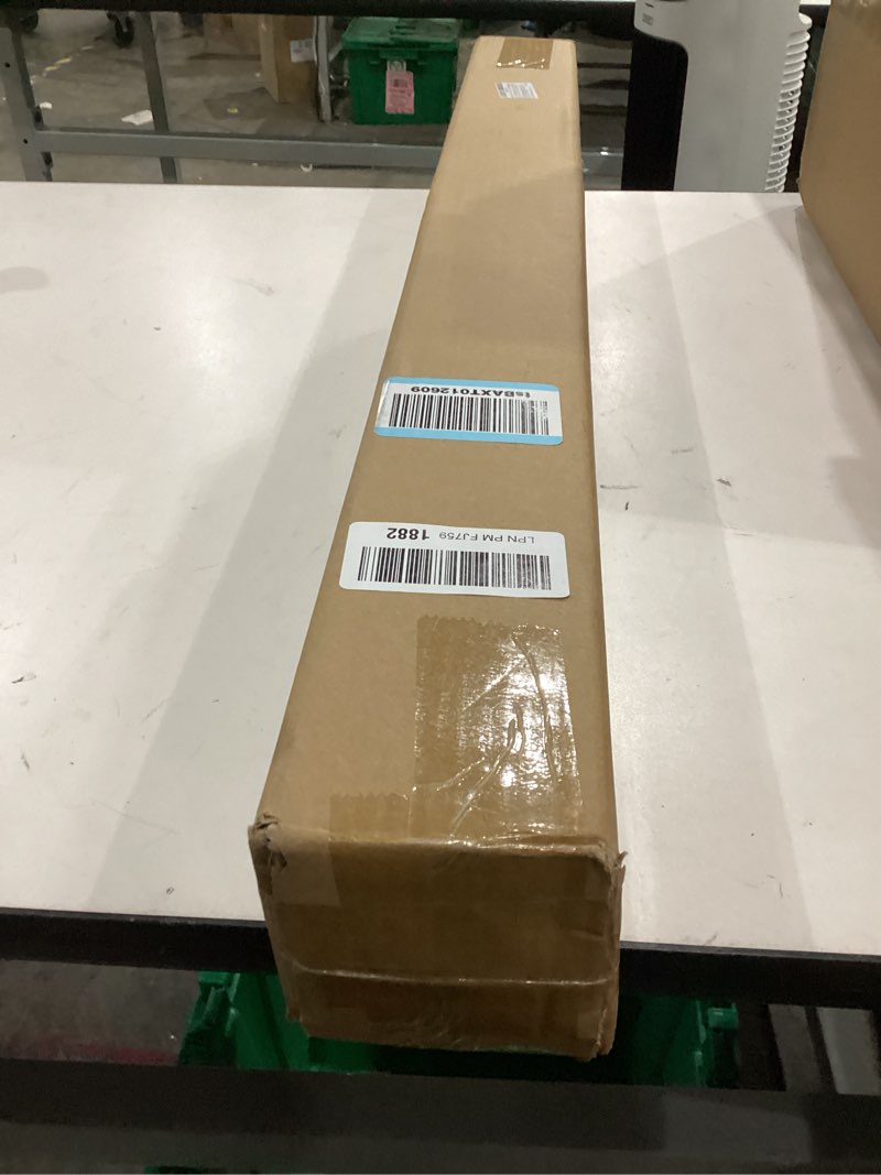 Rectoo Pipe Stair Handrail, 6.6 Ft Metal Staircase Handrail, Black Galvanized Industrial Iron Hand R